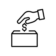 hand holding a blank badge