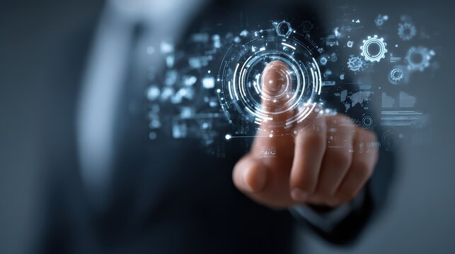 Businessman Tactically Brainstorming Marketing Strategies, Focused on Plan and Finance.