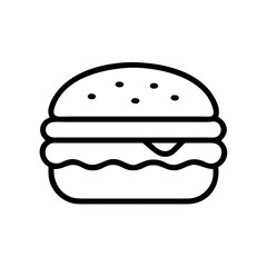 hamburger vector illustration