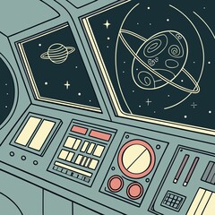 seamless background with stars