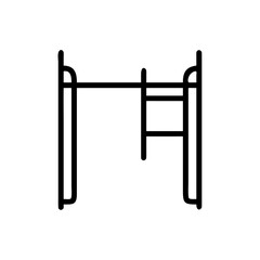 black and white swing