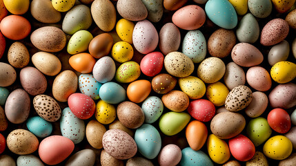 colorful easter eggs