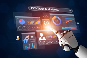 AI boosts content marketing with smart dashboards, analytics, and automation tools to improve...