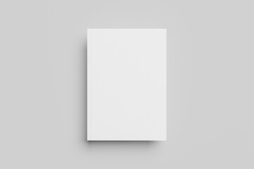 Blank A4 Magazine Cover