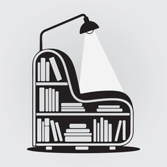 Book Salf Furniture Design Template