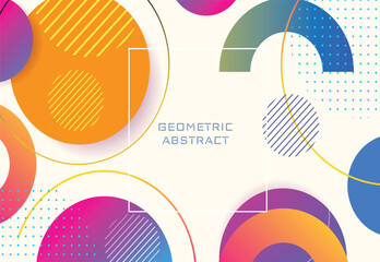 Abstract geometric background