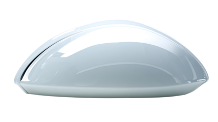 Clear contact lens, studio shot, isolated, healthcare