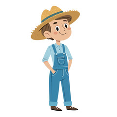 Whimsical Cartoon Occupations and Characters Illustrations