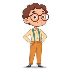 Whimsical Cartoon Occupations and Characters Illustrations