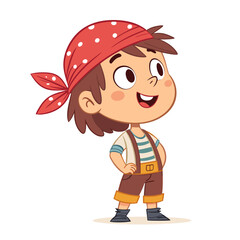 Whimsical Cartoon Occupations and Characters Illustrations