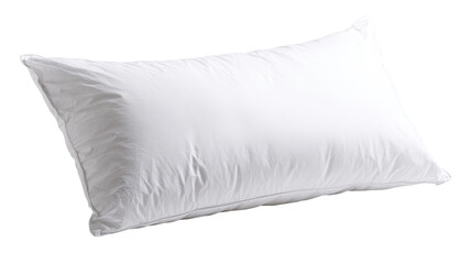 White pillow, fluffy, studio shot, isolated, bedding