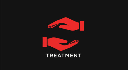 Red Hands Offering Support and Treatment.
