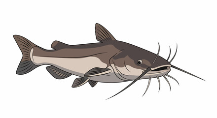 Obraz premium Modern semiconductor manufacturing illustration featuring advanced robotics and precision wafer handling