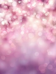 Fototapeta premium Soft Pink Bokeh Lights Create a Dreamy Atmosphere Perfect for Celebrations and Special Occasions in a Festive Environment