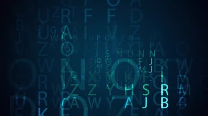 Blue binary code flows across a digital circuit board design, illustrating a futuristic concept of technology and data communication - Powered by Adobe