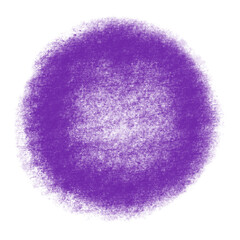 Abstract purple textured circle with grainy effect