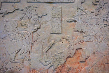 Palenque, Mexico - March 25, 2025: Palenque archaeological site in Palenque, Chiapas, Mexico.