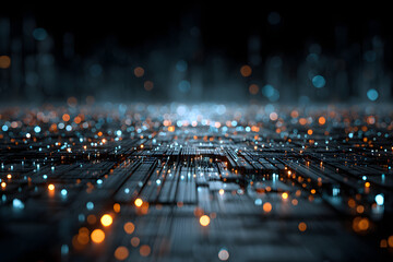 Futuristic data flow, data transfer technology. Cybepunk, big data and cyberseurity. Cyberspace, blockchin transactions. abstract echnology background, 3d rnder, Raster illustration.