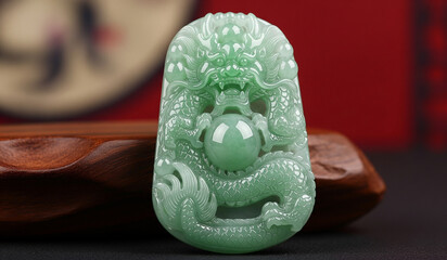 Chinese Ancient Dragon Jade