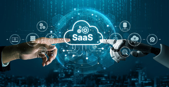 AI powers SaaS platforms with smart infrastructure, automated deployment, and intelligent integration tools in cloud-based digital environments. Artificial intelligence spline