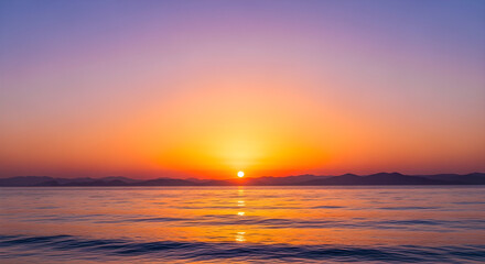 Obraz premium sunset