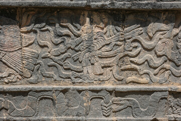 Piste, Mexico - April 28, 2025: Chichen Itza was a prominent pre-Hispanic Maya city located in the Yucatan Peninsula of Mexico.