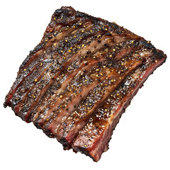 Grilled Ribs with Seasoning and Charred Marks