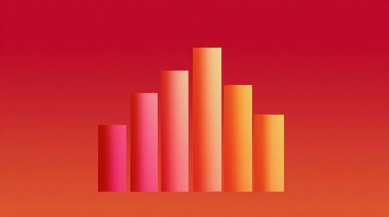 Bar graph with six bars of varying heights. the bars are arranged in a vertical line, with the tallest bar at the bottom and the smallest at the top.