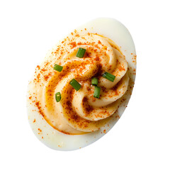 Deviled Egg with Paprika and Chives