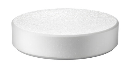 White tablet, pharmaceutical, studio shot, clean background, medicine