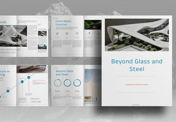 Architecture Studio Brochure Layout