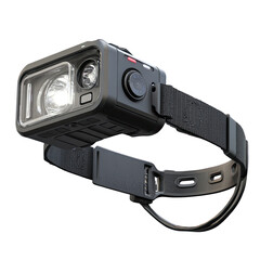 Obraz premium Head-mounted camera/light with durable casing. Adjustable strap. Dual function