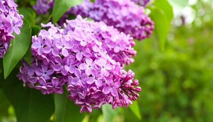 Close-up of vibrant lilac blossoms (2)