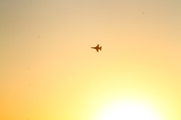F-16 Fighting Falcon performs a solo flight maneuver