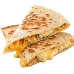 Quesadilla on transparent background Quesadilla on transparent background