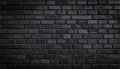 Dark brick wall texture