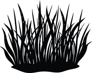 Seagrass Bed Silhouette   Seagrass Underwater Silhouette © Shahar