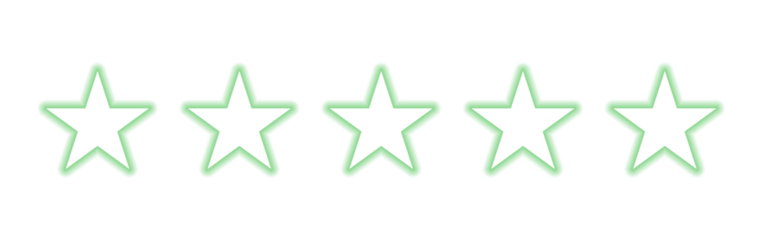 Five star rating excellent customer experience concept