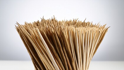 miswak sticks natural oral hygiene bundle close up of organic teeth cleaning twigs herbal dental care white background