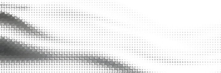 Abstract black and white halftone vector background with smooth gradient dots retro monochrome texture digital overlay modern pattern grayscale wallpaper design graphic art © gd-house