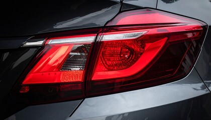Fototapeta premium Close-up of a car's taillights
