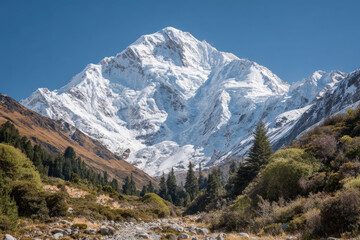 Obraz premium explore majestic peaks of top mountains in south america highlighting their stunning beauty and grandeur