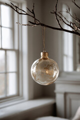 minimalist atmosphere captures essence of christmas celebrations in usa