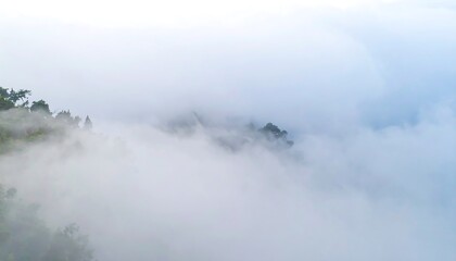 Obraz premium Misty mountain landscape (2)