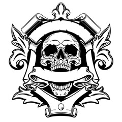Pirate Skull 00009919674