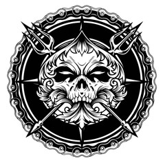 Pirate Skull 00009919323