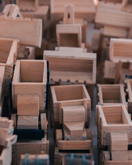 Detail of Mexican and Michoacan crafts