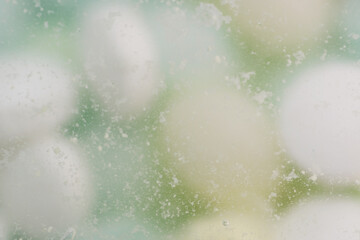 Breakdown process of medicine in lukewarm water