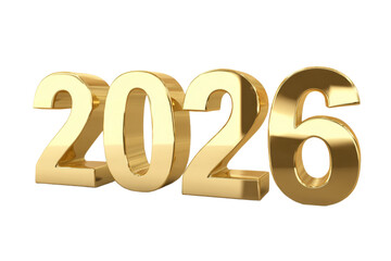 The numbers 2026 are shown in gold