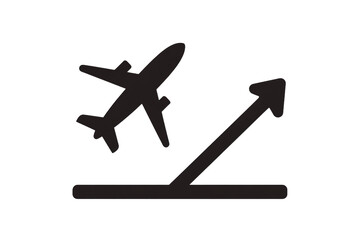 A plane is flying in the sky